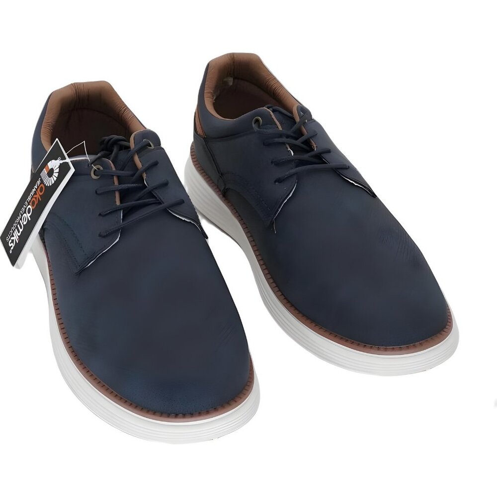 Akademiks Dayton Oxford Men's Navy Casual Shoes US 12M